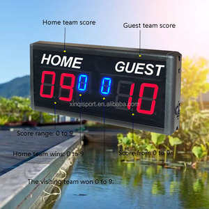 Tableau <span class=keywords><strong>de</strong></span> scores électronique multifonctionnel à télécommande - Compteur <span class=keywords><strong>de</strong></span> scores universel pour le <span class=keywords><strong>basketball</strong></span>, le tennis et le tennis <span class=keywords><strong>de</strong></span> <span class=keywords><strong>table</strong></span> - Product Image 2