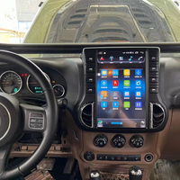 Radio para Auto con Pantalla Vertical Tesla IPS de 12.1 Pulgadas, Android 14, para Jeep Wrangler 2011-2014 2015-2017, Reproductor Multimedia, Video