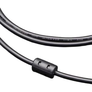 <b>Usb</b> 2.0 Male <b>To</b> Male Data <b>Cable</b> Black Pure Copper Fast Charging General Use - Product Image 2