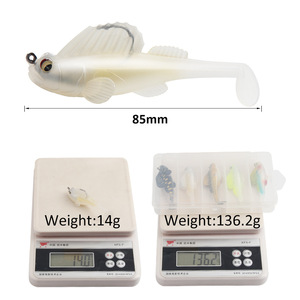 Peche Dark Sleeper Soft <span class=keywords><strong>Lure</strong></span> 7cm 12g Pesca <span class=keywords><strong>Pike</strong></span> <span class=keywords><strong>Lure</strong></span> Bass Deep Running Paddle Tail <span class=keywords><strong>Lead</strong></span> Jig Leurre <span class=keywords><strong>Swimbait</strong></span> - Product Image 5