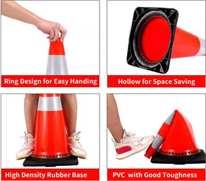 Custom American Canada Model Traffic Reflective Road Safety <strong>Cone</strong> 12 18 28 36 Inch <strong>Cone</strong> - Product Image 5
