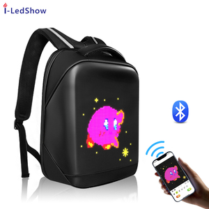 Điều Khiển Không Dây Nhấp Nháy <span class=keywords><strong>LED</strong></span> Đăng Nhập Đi Bộ Quảng Cáo Ba Lô Thể Thao Ba Lô Giản Dị Với Màn Hình Hiển Thị <span class=keywords><strong>LED</strong></span> - Product Image 3