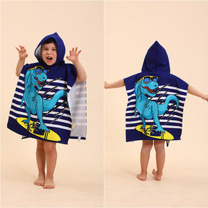 Custom Bath Pool <strong>Children</strong> Beach <strong>Towel</strong> Soft Kids Hooded Beach Poncho Quick Dry Microfiber Hooded Poncho <strong>Towel</strong> - Product Image 3