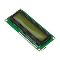 Modul Layar LCD KUONGSHUN 1602 LCD1602 IIC/I2C dengan Lampu Latar Biru/Hijau untuk Arduino, Langsung dari Pabrik, Komponen Elektronik DIYmalls