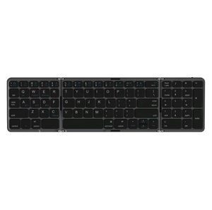 Teclado Plegable Táctil Recargable BT para IOS, Android, Windows, Mac <span class=keywords><strong>OS</strong></span>, Mini Teclado Inalámbrico Portátil Plegable para Teléfono, <span class=keywords><strong>iPad</strong></span> - Product Image 3