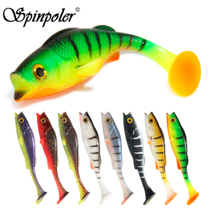 Leurre de pêche souple Spinpoler 7cm 11cm 14cm Big Shad, Swimbait UV Actif, Wobblers, Crankbait, Jigging pour la pêche en mer, en rivière et à la truite - Product Image 1