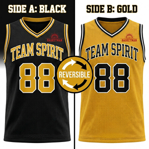 Maillot de basketball réversible vintage personnalisé en maille respirante, ensemble uniforme d'équipe pour l'entraînement et les tournois de ligues communautaires, faible MOQ - Product Image 1
