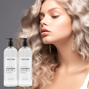 Champú de ácido hialurónico al por mayor de muestra gratis Champú hidratante para cabello con control de aceite orgánico - Product Image 4