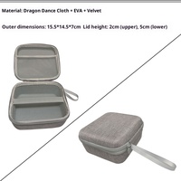 Sac de rangement étanche à coque rigide numérique en EVA prêt à l'emploi pour chargeur de batterie externe, câble de données, outils, personnalisable, Fujian Chine