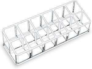 12 Space <b>Clear</b> Acrylic Lipstick Organizer Durable Cosmetic Storage Holder for Lipstick Lip <b>Gloss</b> Display - Product Image 2