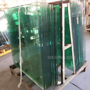 Laminated safety glass toughened building clear tinted color sheet price jumbo size hs cost per square foot meters - Product Image 4