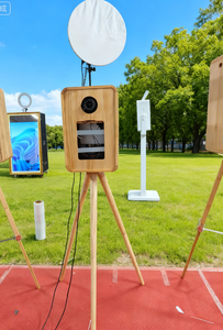 جهاز تصوير ذاتي محمول ذو وجهين مع مرآة سحرية وشاشة تعمل باللمس وآيباد للحفلات - Product Image 3