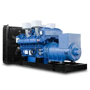 2200kw مولد الديزل مع محرك MTU 20V4000G23 2750kva مدخل مصدر الطاقة مولد