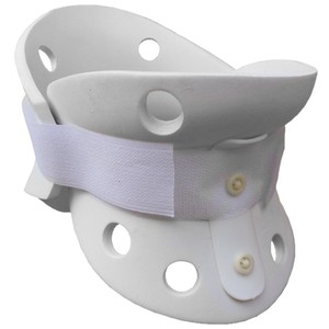 Collier cervical blanc, support orthopédique, collier médical en plastique SML, protection du cou pour les soins de la tête - Product Image 1
