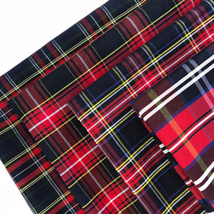 Chemises en Polyester teint en tissu écossais, Offre Spéciale-300gsm, en stock - Product Image 1
