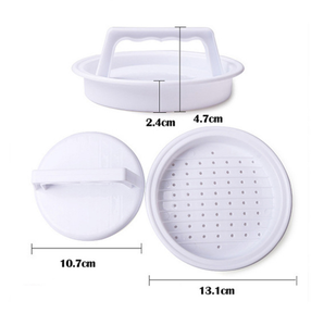 <span class=keywords><strong>Presse</strong></span> à viande en plastique PP de qualité alimentaire avec poignée moule de fabrication de <span class=keywords><strong>steak</strong></span> de hamburger antiadhésif - Product Image 2