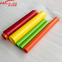 Tuyau d'ABS d'extrusion en plastique résistant aux UV de bas prix direct d'usine tuyau rond en plastique dur de PVC