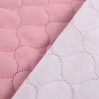 Lisvel Ultra-Sonic Tissu matelassé en forme de gourde gaufrée anti-humidité anti-pilule trame tricoté doux imprimé housse de canapé Stock