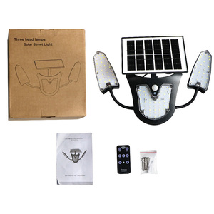 Đèn LED Năng Lượng Mặt Trời Thông Minh Điều Khiển Từ Xa Cảm Biến Chuyển Động IP65 <span class=keywords><strong>3</strong></span> Đầu Ngoài Trời - Product Image 3