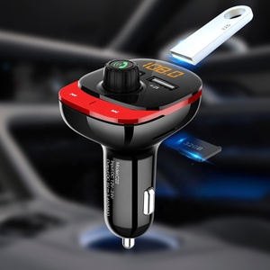 Belking C22 manos libres para coche FM Transmisor coche Bluetooth MP3 reproductor de música con cargador USB Dual - Product Image 1