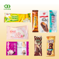 Sac OPP de qualité alimentaire stocké pochette de paquet de Popsicle pour la crème glacée et les barres de chocolat emballage de sucette