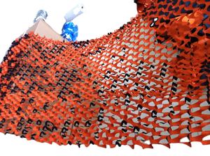 ตาข่ายพรางลายพรางสีส้มคุณภาพสูงรุ่นล่าสุด สีดำ - Product Image 3