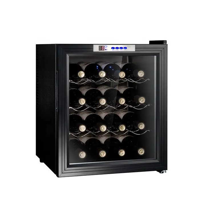 Enfriadores de vino integrados pequeños de una sola zona de mesa en gabinetes La mejor mini nevera para máquina de hielo de vino debajo del mostrador