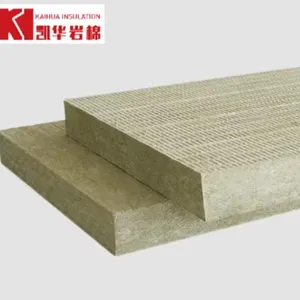 KAIHUA High density basalt fireproof and heat insulating rock wool board roof 180Kg/m3 10mm