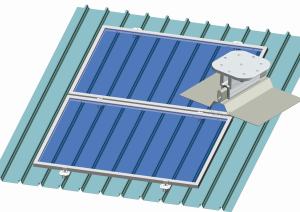 Pince de <span class=keywords><strong>fixation</strong></span> universelle sans rail pour panneaux solaires sur <span class=keywords><strong>toiture</strong></span> métallique en tôle – Modèle Klip Lok pour montage de panneaux photovoltaïques |   AISINEE - Product Image 4