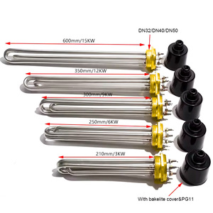 ฮีตเตอร์ไฟฟ้ากระแสตรงแบบจุ่มทำจากทองแดงทนไฟฟ้า1000W 48V - Product Image 2