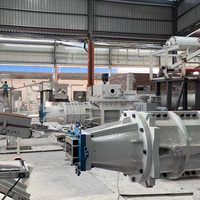 Extrudeuse de briques en argile, machine de fabrication de briques, extrudeuse sous vide, machine de fabrication de blocs, recherche sur les briques en argile entièrement automatiques