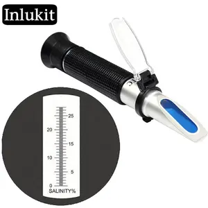 Zout Water In Gepekel Bereide Voedseloplossing 0-28% Zoutgehalte Refractometer