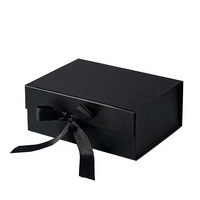 Coffret cadeau magnétique pliable Shengcan avec sac en papier, rembourrage en papier déchiqueté, emballage cadeau personnalisé avec logo