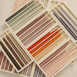 <span class=keywords><strong>เทียน</strong></span>พาราฟินแท่งยาวแบบนอร์ดิกทำมือเป็นมิตรต่อสิ่งแวดล้อมสำหรับงานแต่งงานงานเลี้ยงอาหารค่ำในเทศกาลคริสต์มาส - Product Image 4