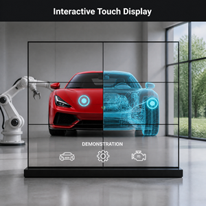 Écran <span class=keywords><strong>OLED</strong></span> transparent 55 pouces SKD Affichage numérique 4K HD Tactile Ultra fin Affichages publicitaires Lecteurs d'écran Affichage <span class=keywords><strong>OLED</strong></span> - Product Image 6