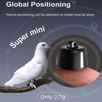 Mini traceur GPS pour animaux de compagnie, balise anti-perte intelligente, localisateur léger pour chats et chiens, localisateur de clés, traceur de bagages et de sacs à dos pour iOS et Android