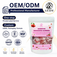 Gummies de collagène pour la prise de poids, marque privée OEM/ODM, avec extraits végétaux, gummies digestifs