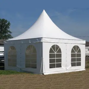 Outdoor Pop Up Pagoda Tent 3x3 5x5m Gazebo Canopy for Party and Wedding Event Tent