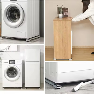 Soporte Móvil de Metal con Ruedas y Capacidad de Carga de 300 kg para Artículos <span class=keywords><strong>del</strong></span> <span class=keywords><strong>Hogar</strong></span> como Sofás, Muebles y Electrodomésticos - Product Image 3