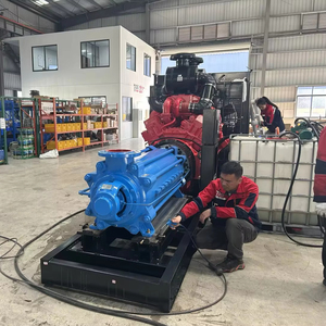 Bomba Multietapa Horizontal con Motor Cummins |   Bomba de Agua de Alta Presión para Alimentación de Calderas / Petróleo Crudo / Minería - Product Image 1