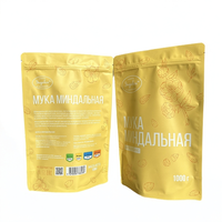 Sacs d'emballage alimentaire en feuille d'aluminium Ziplock autoportants pour les collations décontractées pour les arachides Bonbons Melon Noix pour Sushi Lait Aliments pour animaux de compagnie
