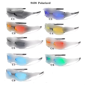 Lunettes de soleil unisexes d'extérieur Lunettes de soleil de sport pour hommes Designer de haute qualité Vente en gros Cyclisme Femmes Marque de luxe Lunettes de soleil polarisées - Product Image 1