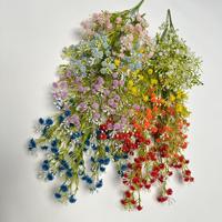Bouquet de fleurs artificielles de gypsophile Fleurs de colle douce pour la décoration de mariage à la maison de la Saint-Valentin