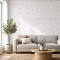 Panneau Acoustique Hexagonal en Feutre Haute Densité pour Animaux de Compagnie, Design Moderne