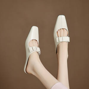 Sandalias de Plataforma con Punta Cuadrada, Modelo 2026, Impermeables, Transparentes, con Estampado de Leopardo, de Tacón Bajo y Plataforma Gruesa, Estilo Slip-on - Product Image 6