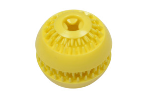 כדור לעיסה אינטראקטיבי לכלבים, עמיד בפני נשיכות, עשוי TPR, למשחק, הזנה וטחינת שיניים, בהתאמה אישית וסיטונאי. - Product Image 4