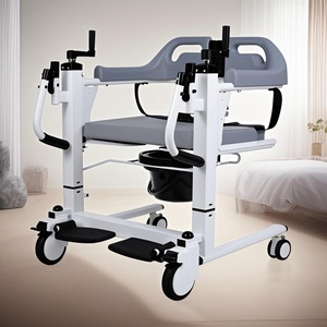 Silla de ruedas hidráulica de transferencia MDR Patient Lift con asiento de inodoro Precio - Product Image 2