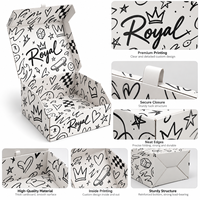 Boîte d'emballage personnalisée pour chapeaux, boîte d'expédition en carton ondulé imprimée avec logo, casquettes de baseball, emballage de marque pour e-commerce, taille personnalisée