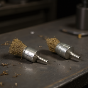 TTAKE Front Wire <b>Brush</b> Abrasive <b>Brushes</b> 6 Mm Steel Shaft For Metal Polishing And Cleaning - Product Image 3