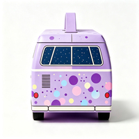Boîte cadeau personnalisée en forme de voiture avec poignée, tiroir coulissant, boîte d'emballage pour bonbons et friandises, boîte cadeau rigide pour chocolat et bonbons